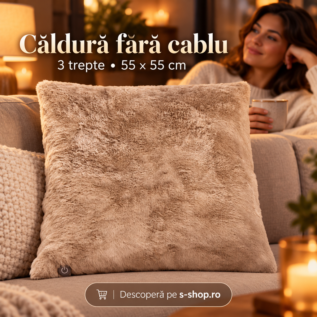 Pernă încălzitoare reîncărcabilă PJØR 55x55 cm – 11-reclama