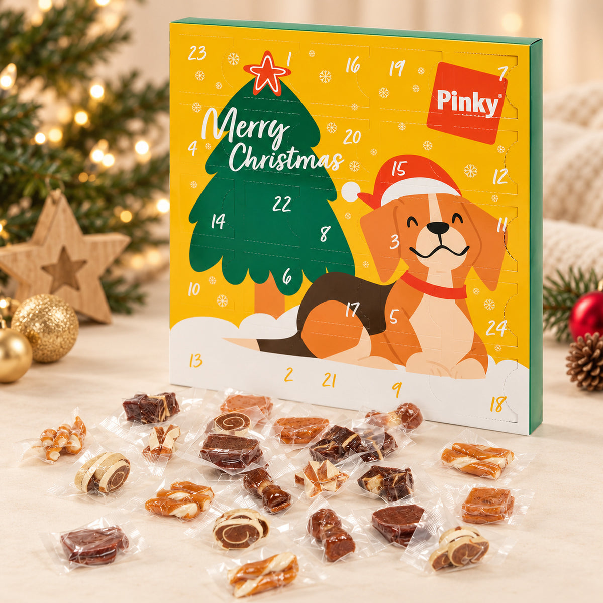 Calendar de Advent Pinky cu recompense pentru câini, imagine 3 din 12