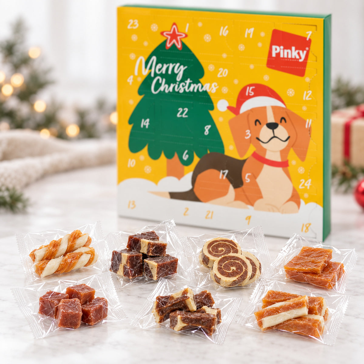 Calendar de Advent Pinky cu recompense pentru câini, imagine 6 din 12