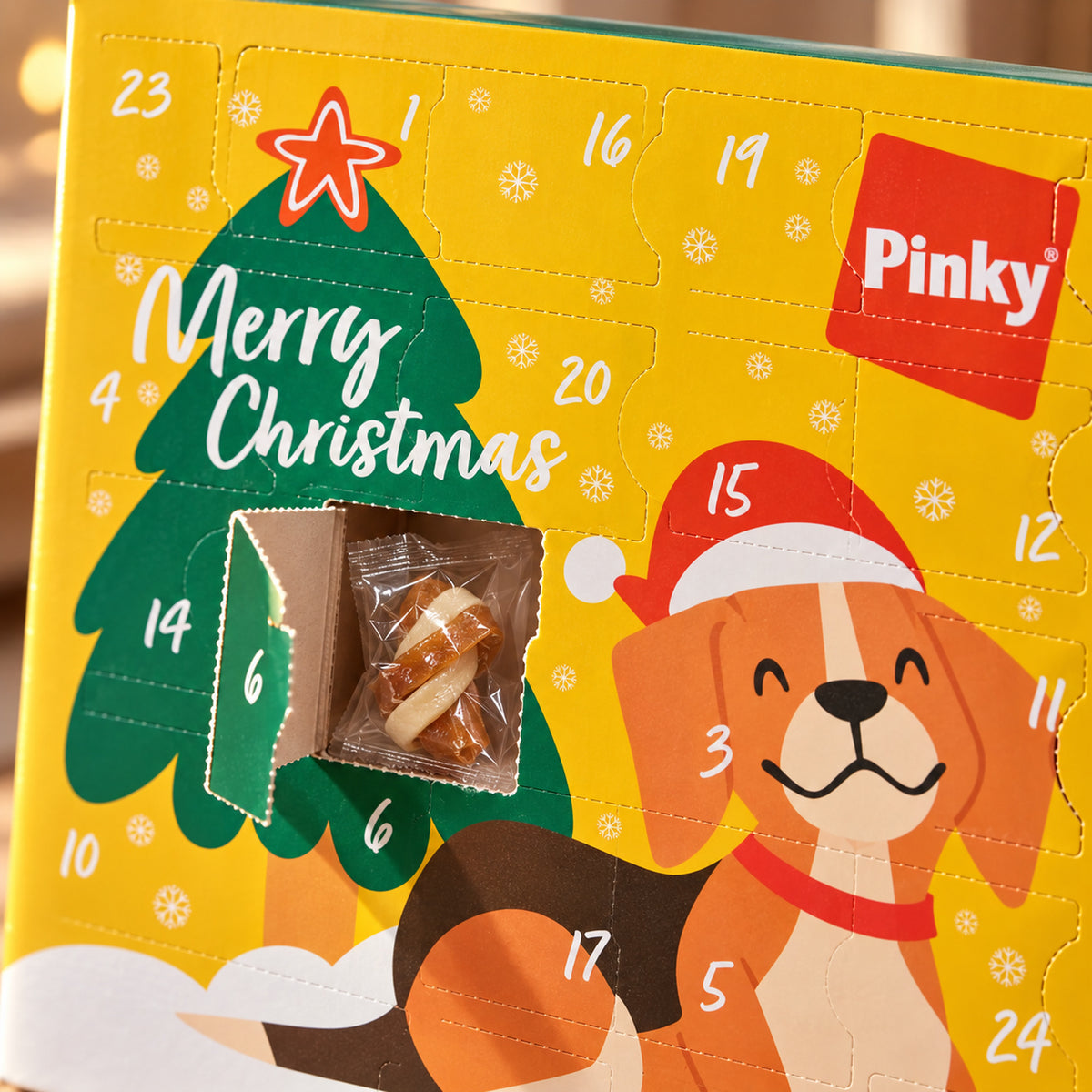 Calendar de Advent Pinky cu recompense pentru câini, imagine 7 din 12