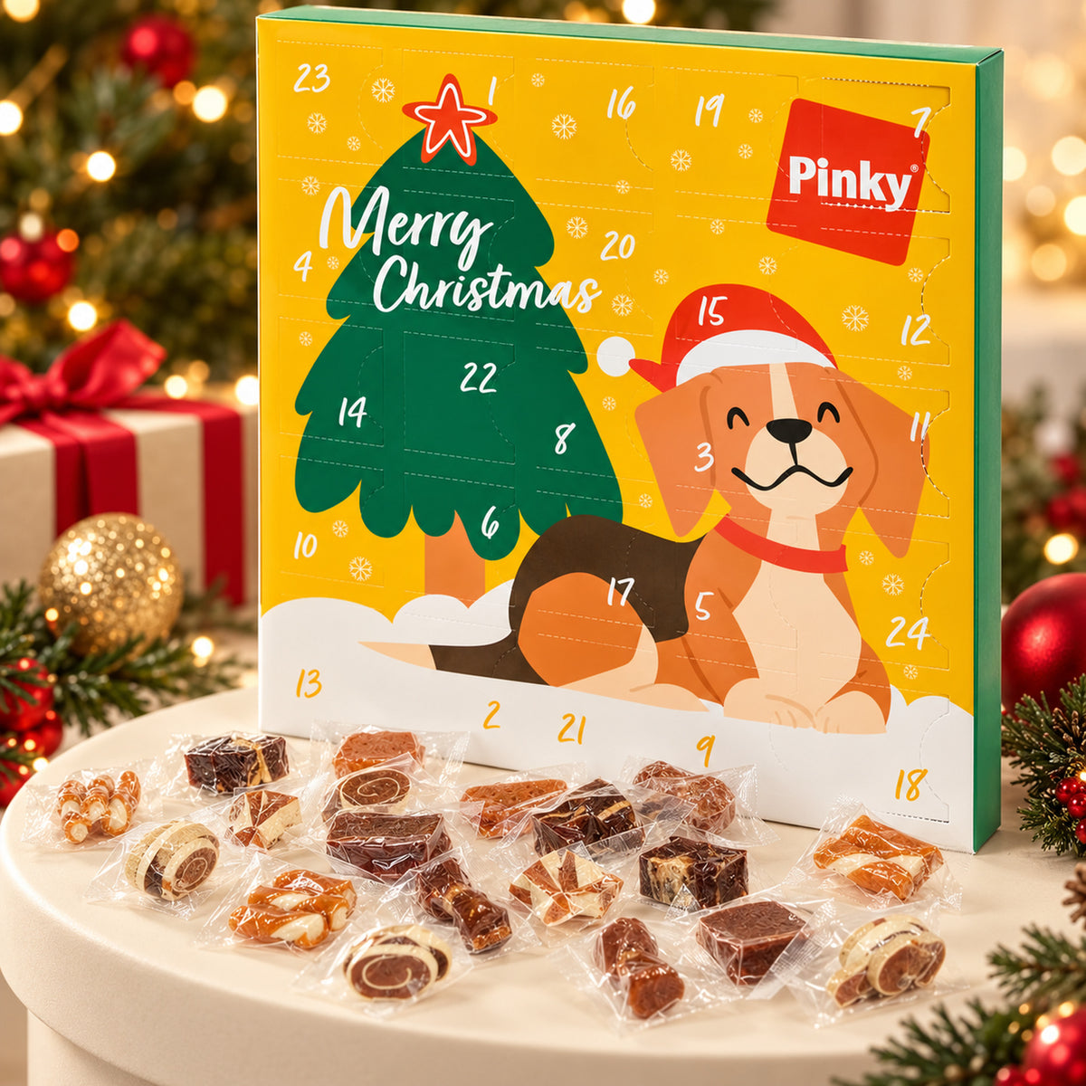 Calendar de Advent Pinky cu recompense pentru câini, imagine 12 din 12