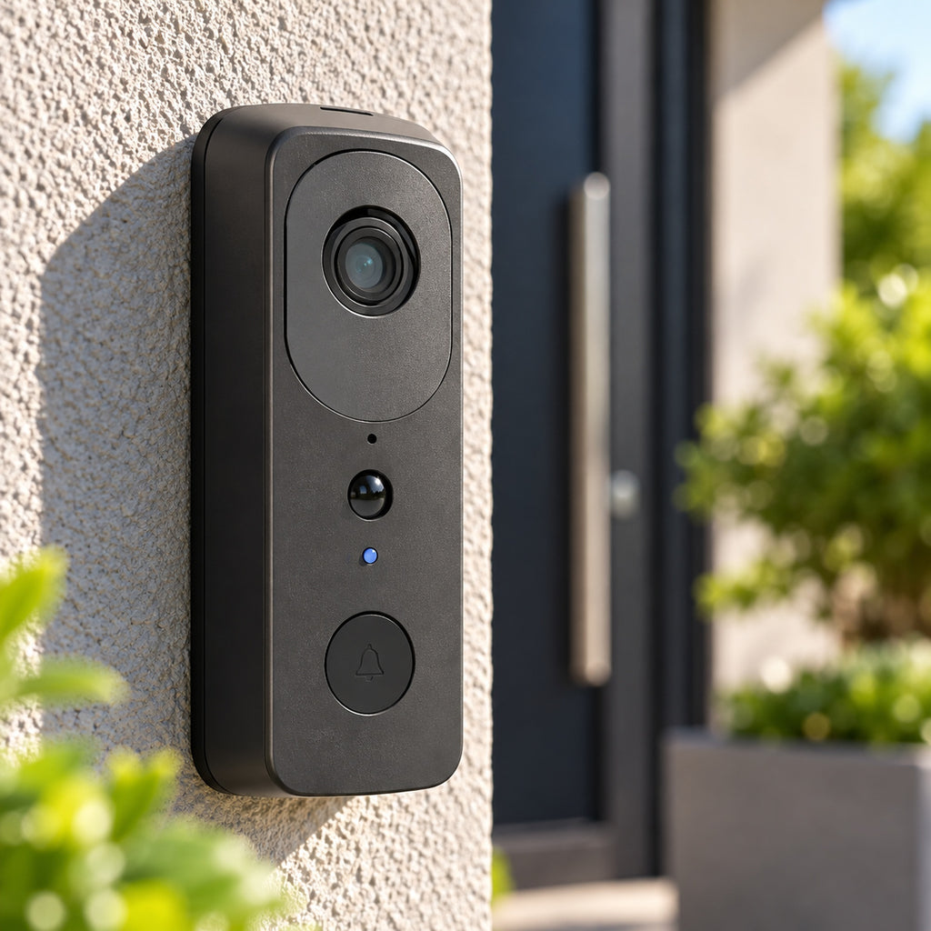 Imagine de prezentare 2: 🔔 Sonerie Video Smart S-Eye WiFi – Camera HD 1296P, Baterie Reîncărcabilă, Audio Bidirecțional