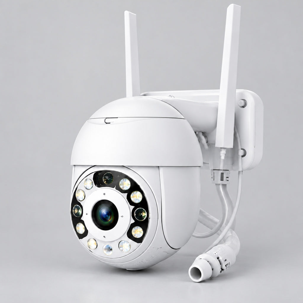 Imagine de prezentare 4: 📷 Cameră WiFi Smart S-Eye 5MP PTZ – Exterior IP66, Infraroșu, Detectie PIR, Vizualizare Remotă