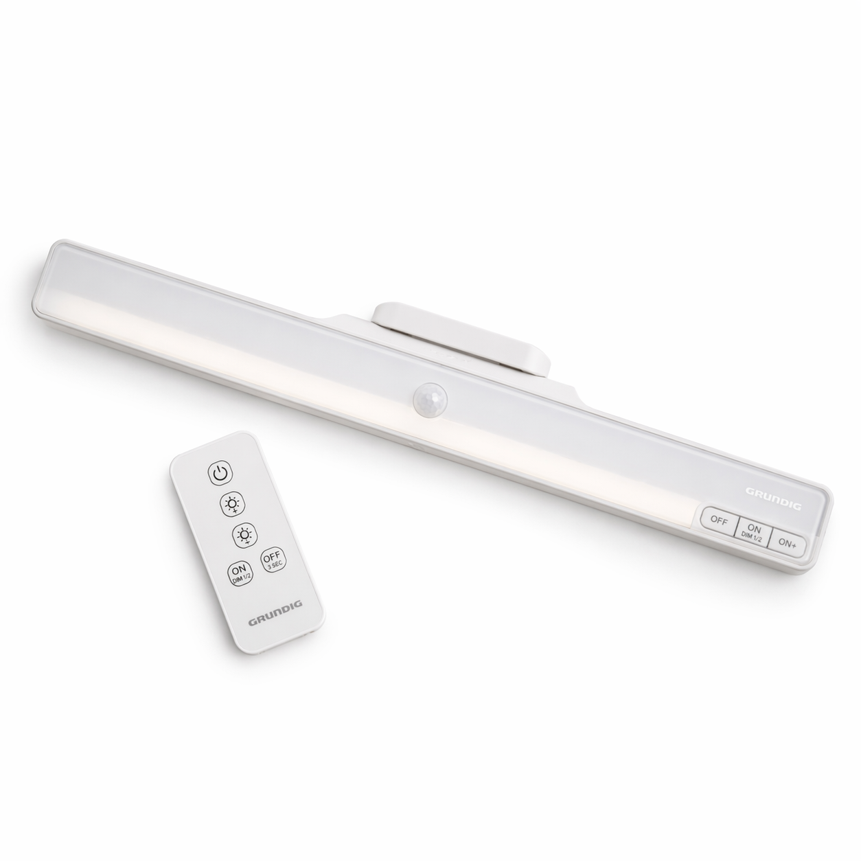 Lampa LED Dulap Grundig cu Senzor de Miscare – 38cm, 300 Lumeni, Reincarcabila USB-C
