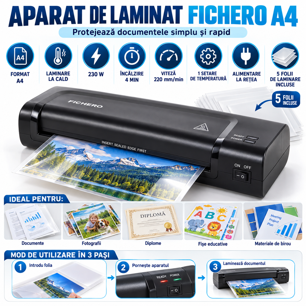 Aparat de laminat A3 275W