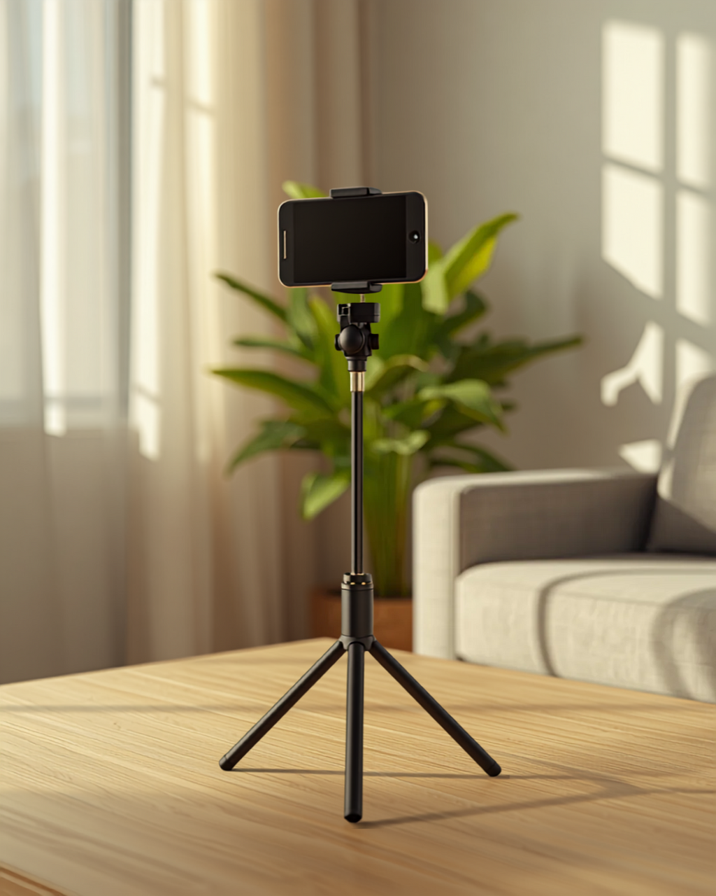 📸 Selfie Stick S-Eye 3-în-1 cu Trepied și Telecomandă Bluetooth 74cm