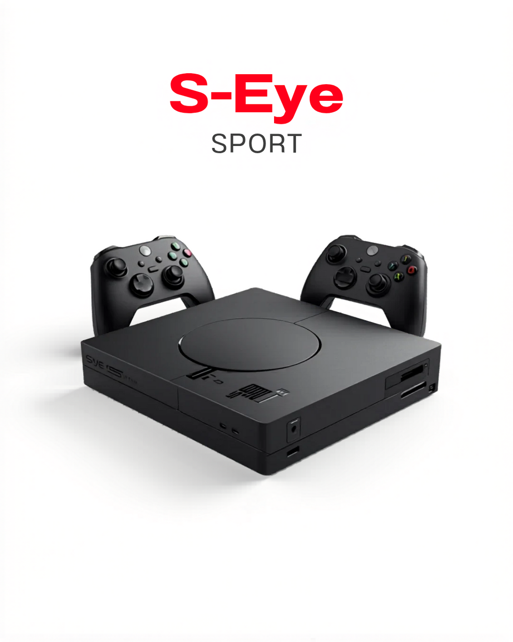 🎮 Consolă de Jocuri S-Eye SPORT 32-Bit cu 2 Controllere Wireless | 150 Jocuri | Ieșire AV TV