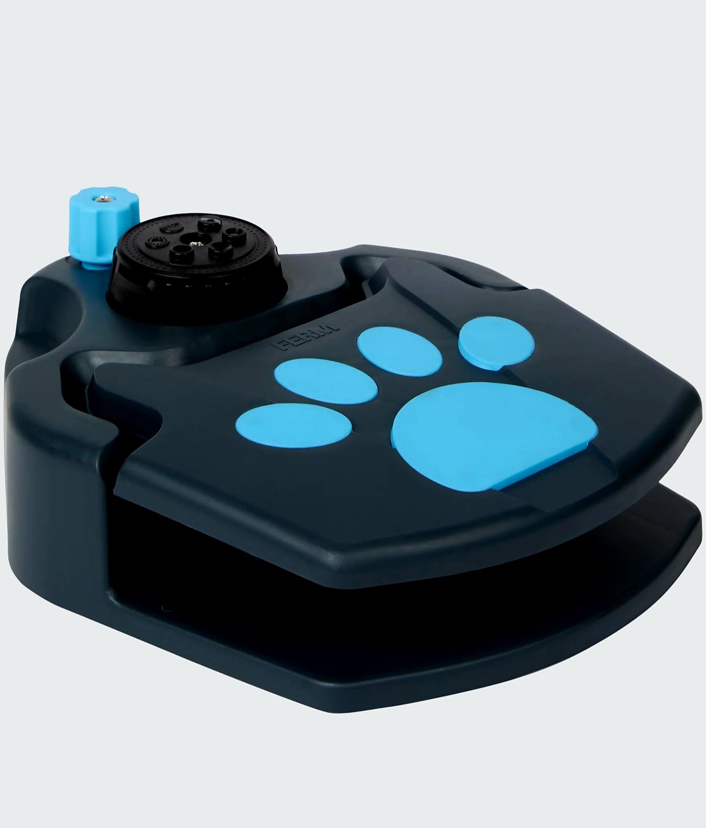 🐕 Fântână Arteziană pentru Câini FERM – Activare cu Lăbuța, 5 Moduri Jet, Conectare Universală Furtun
