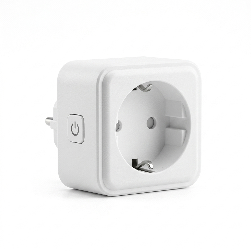 Priză Inteligentă S-Eye Smart Power Plug WiFi – Monitorizare Energie, 16A 3680W, Google Home & Alexa