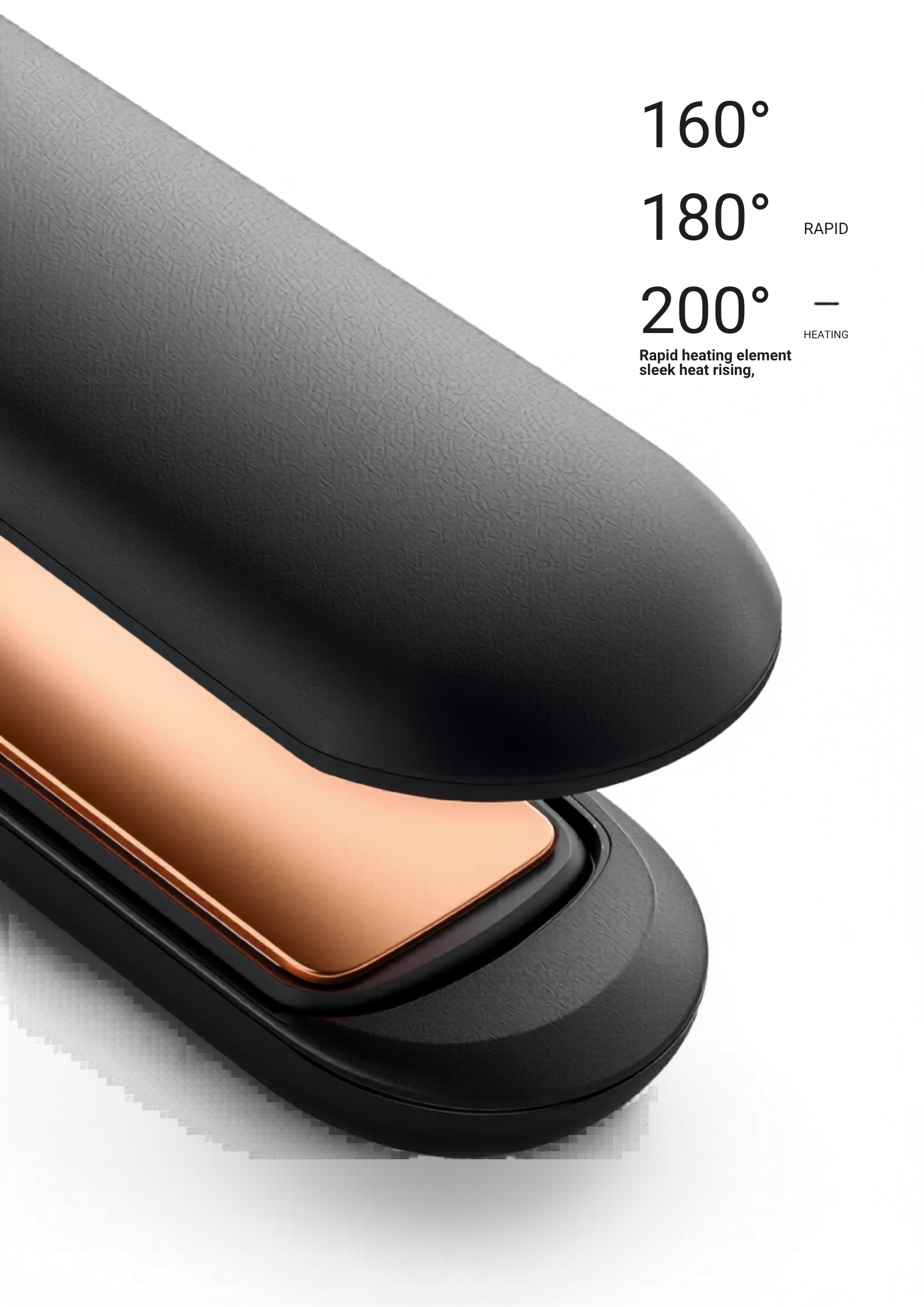 💇‍♀️ Placă de Îndreptat Păr Cosmopolitan Rechargeable – Fără Fir, Ceramică, 3 Trepte, USB-C, 20 min