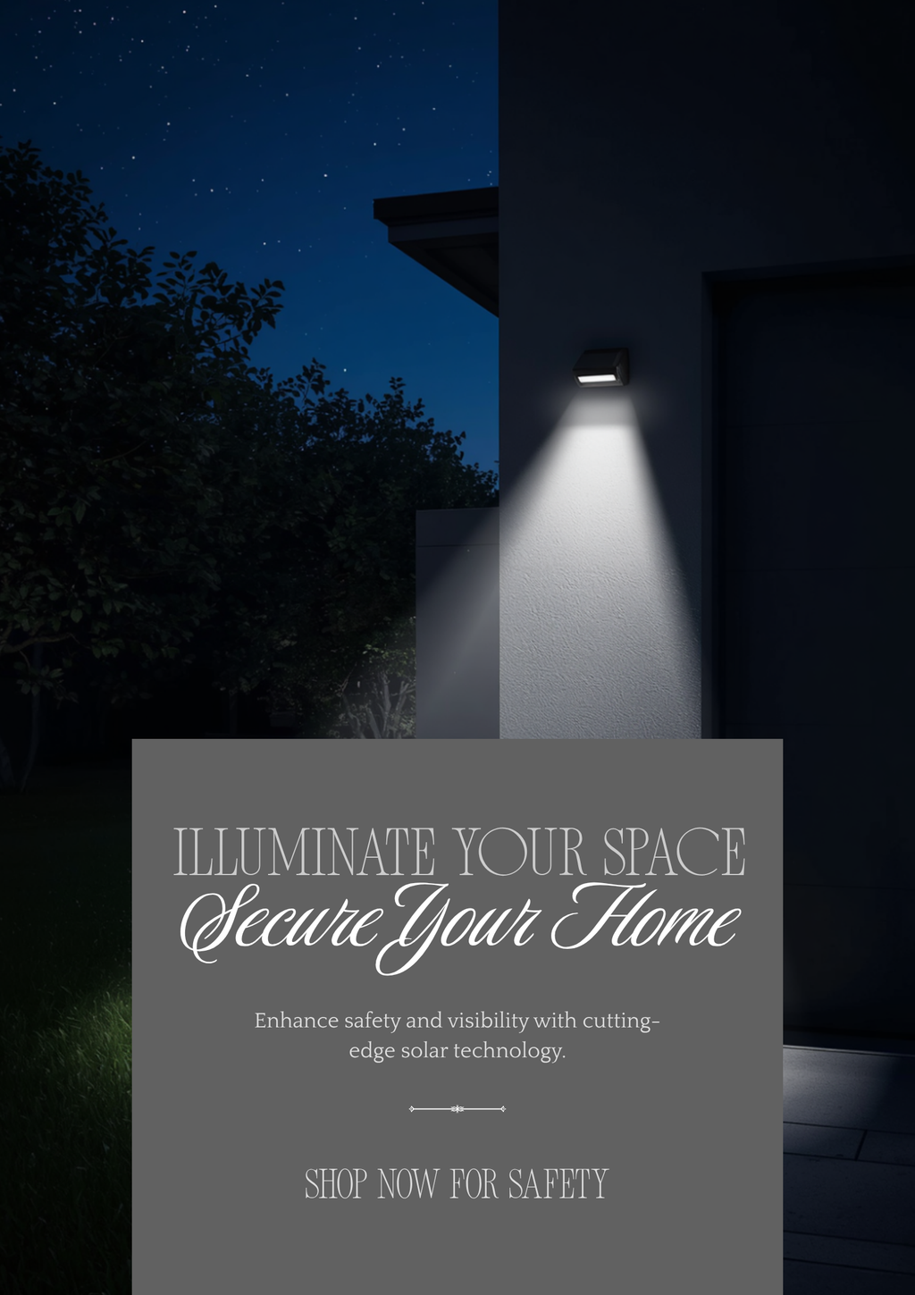☀️ Proiector Solar S-Eye 800 Lumen – LED, IP65, Senzor Zi/Noapte, Telecomandă, Panou Solar