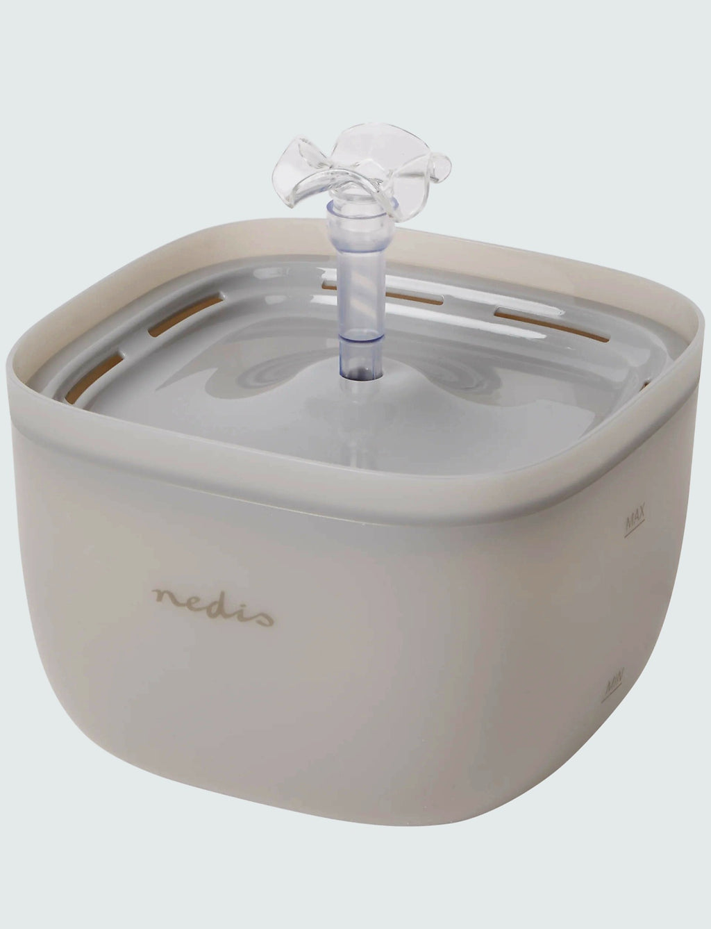🐱 Fântână Adăpare Automată Nedis 2L – Pisici & Câini, Pompă Silențioasă, Filtru 4 Straturi, LED, USB