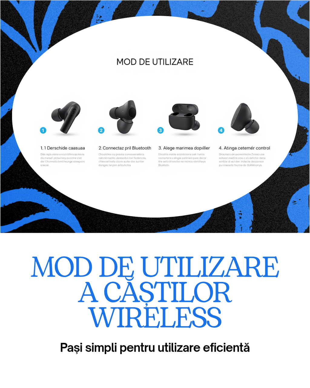 🎧 Căști True Wireless Philips T1500 cu ANC -25dB și 24h Autonomie