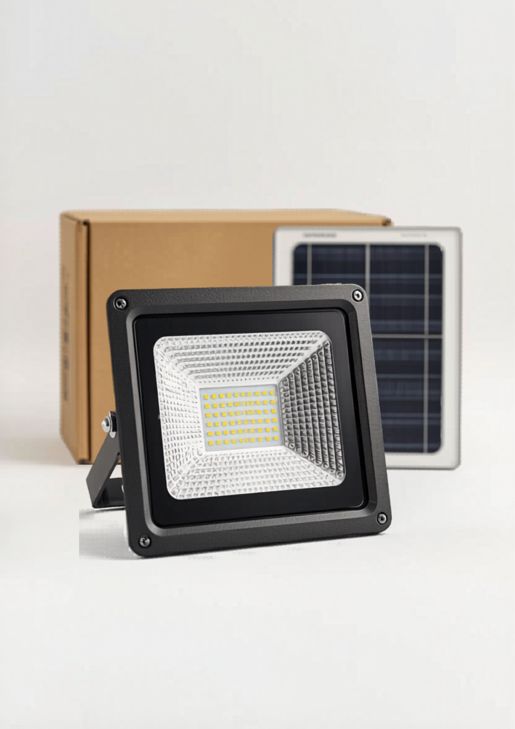 ☀️ Proiector Solar S-Eye 800 Lumen – LED, IP65, Senzor Zi/Noapte, Telecomandă, Panou Solar