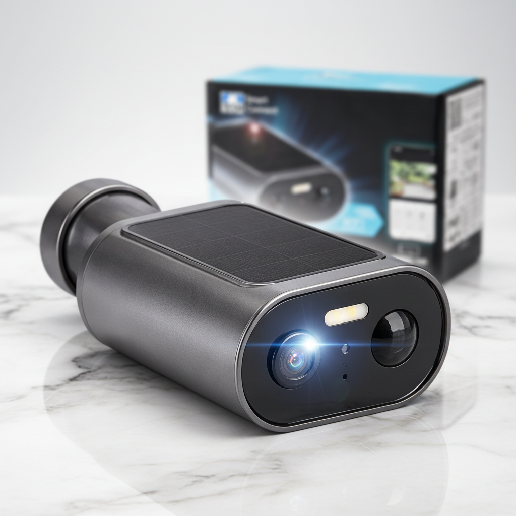 Camera Supraveghere Exterior Solara S-Eye WiFi 1080P, IP65, Detectare Miscare, Alarma 90dB, Night Vision 8m, Audio Bidirectional, MicroSD 128GB