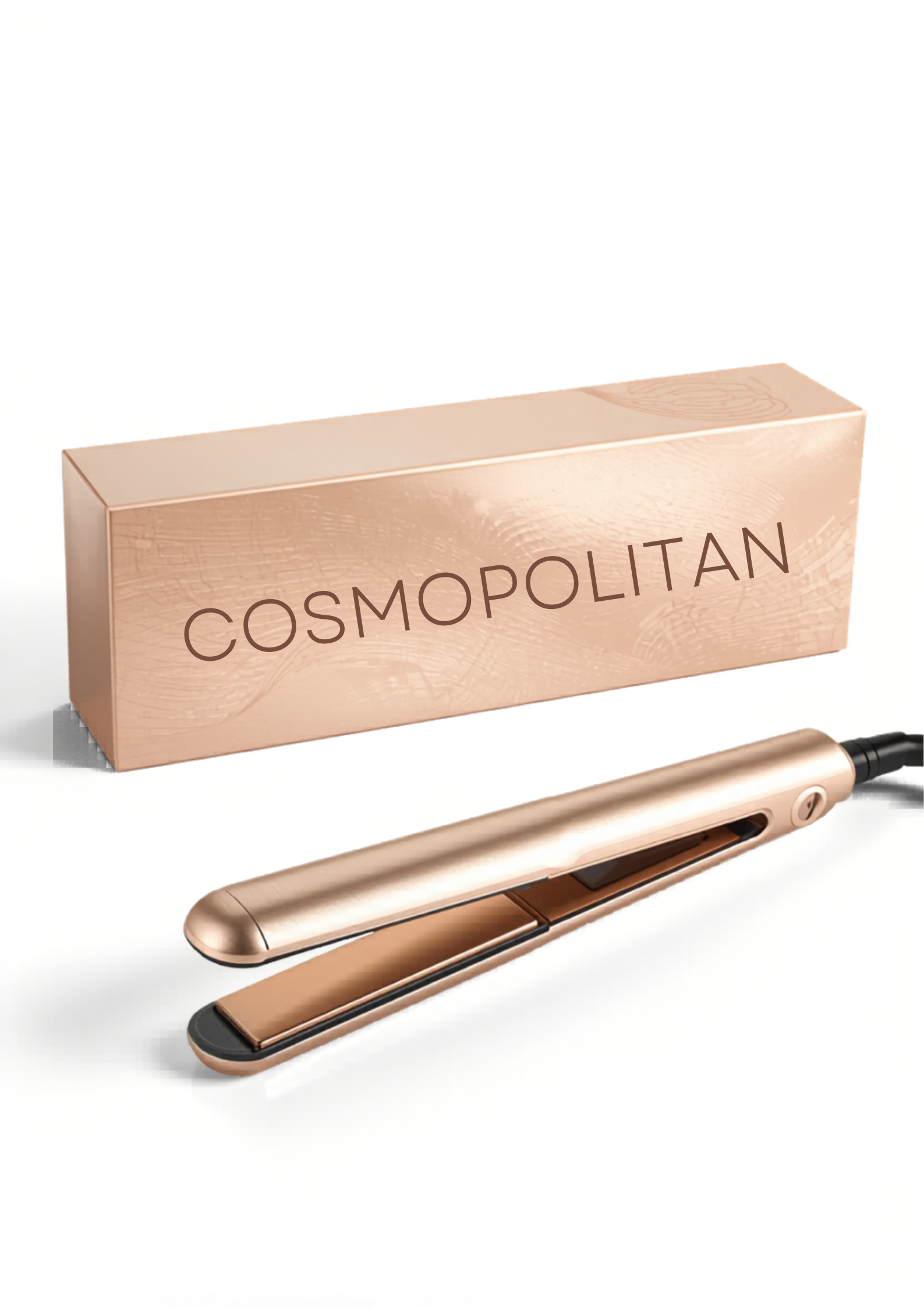💇‍♀️ Placă de Îndreptat Păr Cosmopolitan Rechargeable – Fără Fir, Ceramică, 3 Trepte, USB-C, 20 min