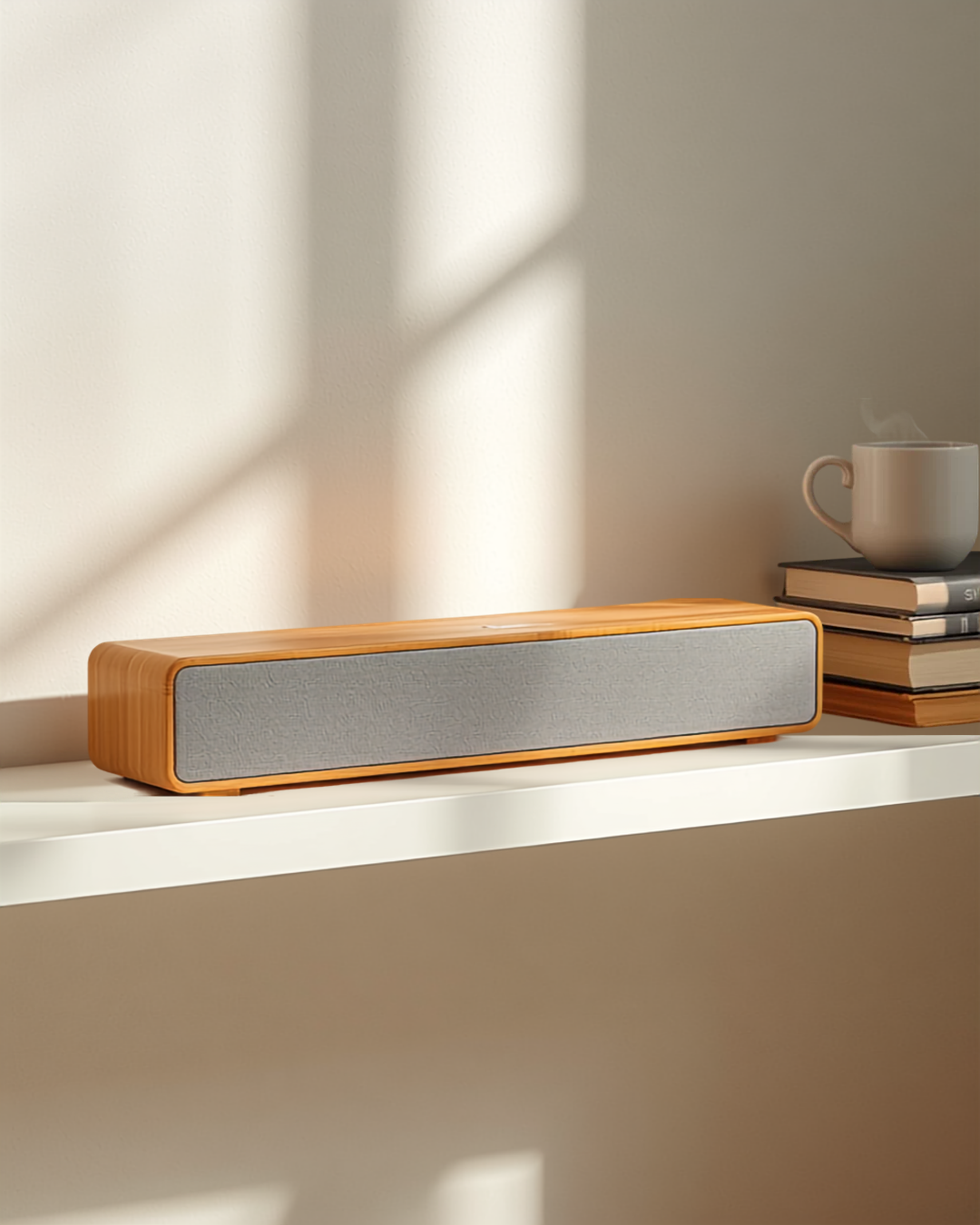 🔊 Soundbar din Lemn Roseland RS-620 Bluetooth 5.4 TWS 20W cu Montare pe Perete