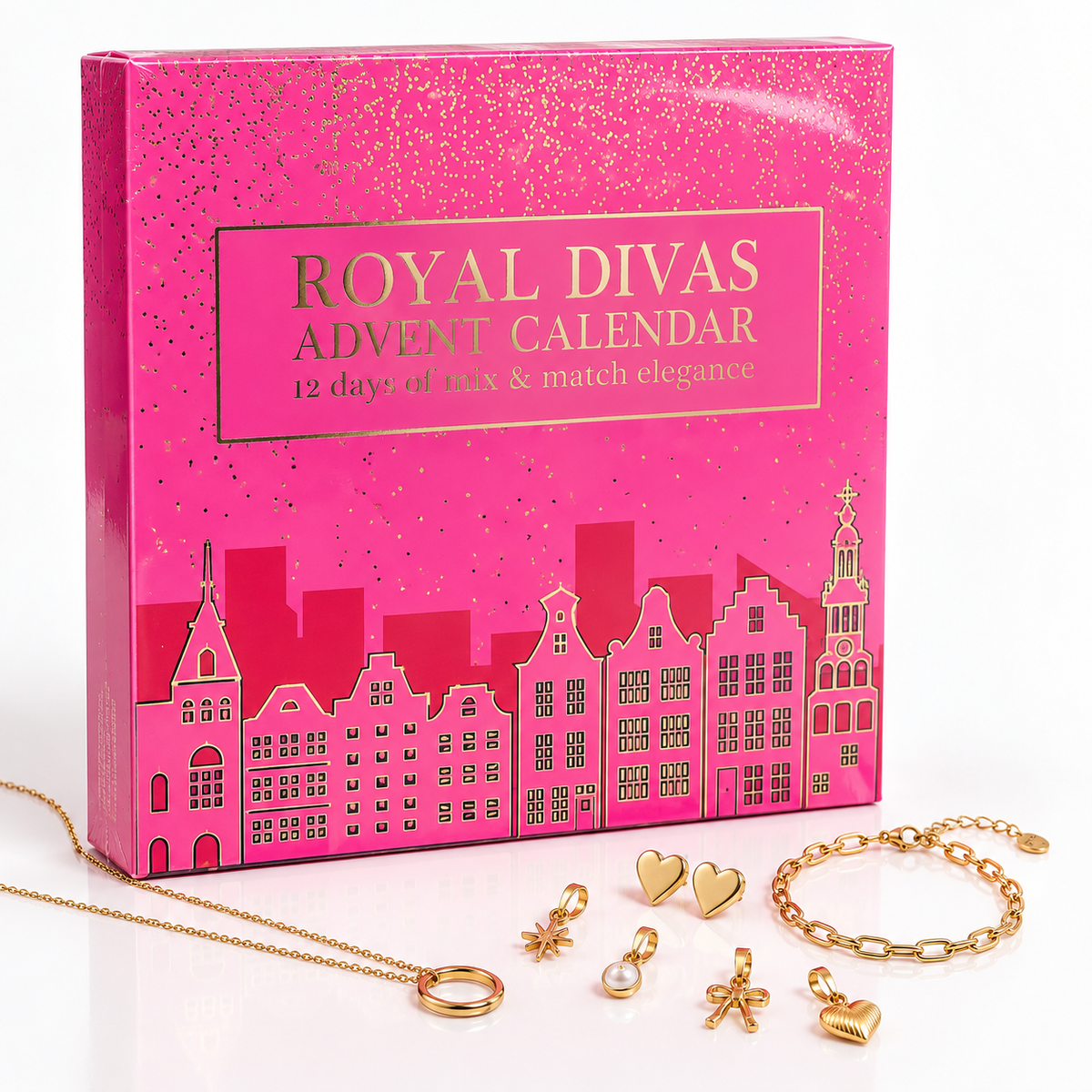 Calendar Royal Divas și bijuterii aurii