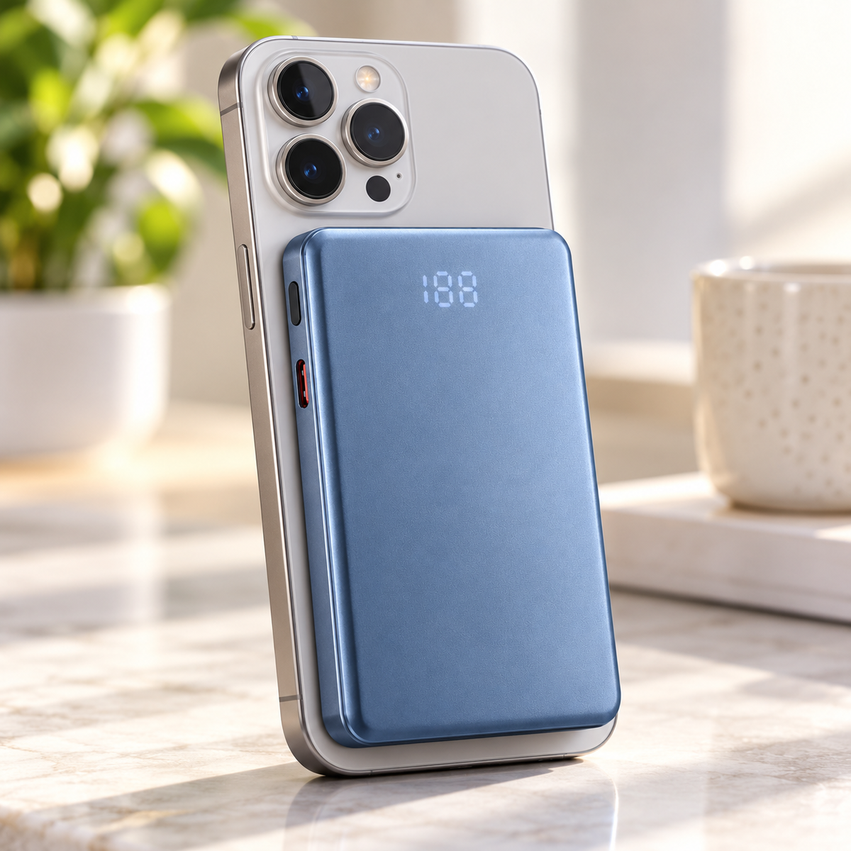 Încărcare wireless Qi cu powerbank RPP-107