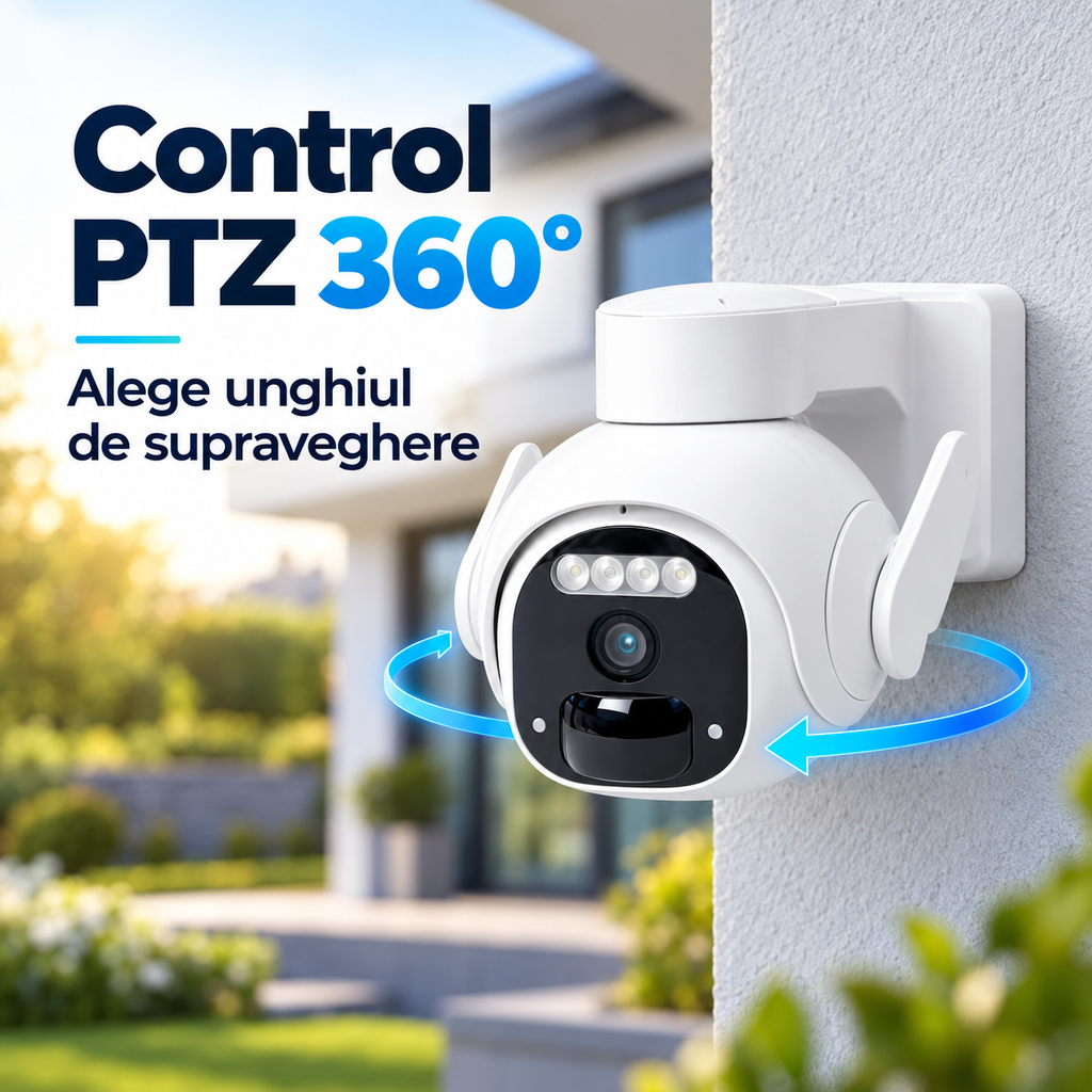 S-Eye LSC WiFi Solar PTZ – Control PTZ
