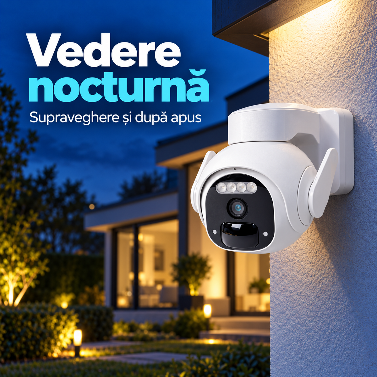 S-Eye LSC WiFi Solar PTZ – Vedere nocturnă