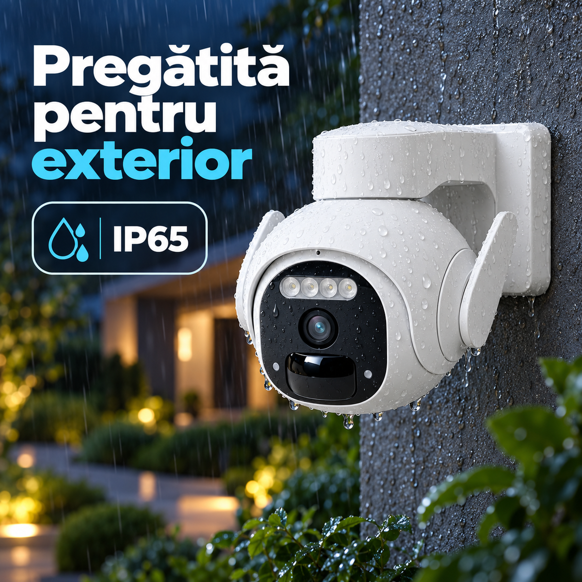 S-Eye LSC WiFi Solar PTZ – Protecție IP65