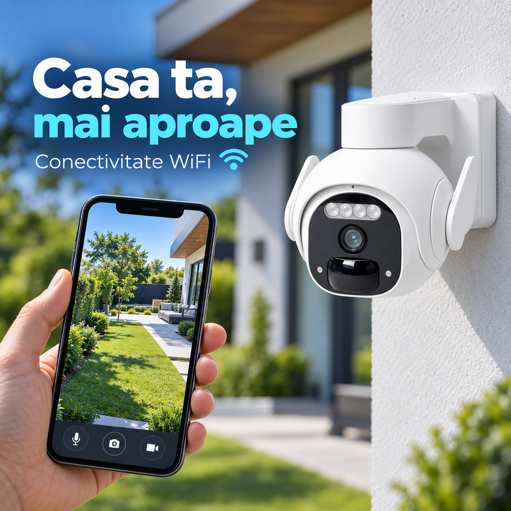 S-Eye LSC WiFi Solar PTZ – Control WiFi