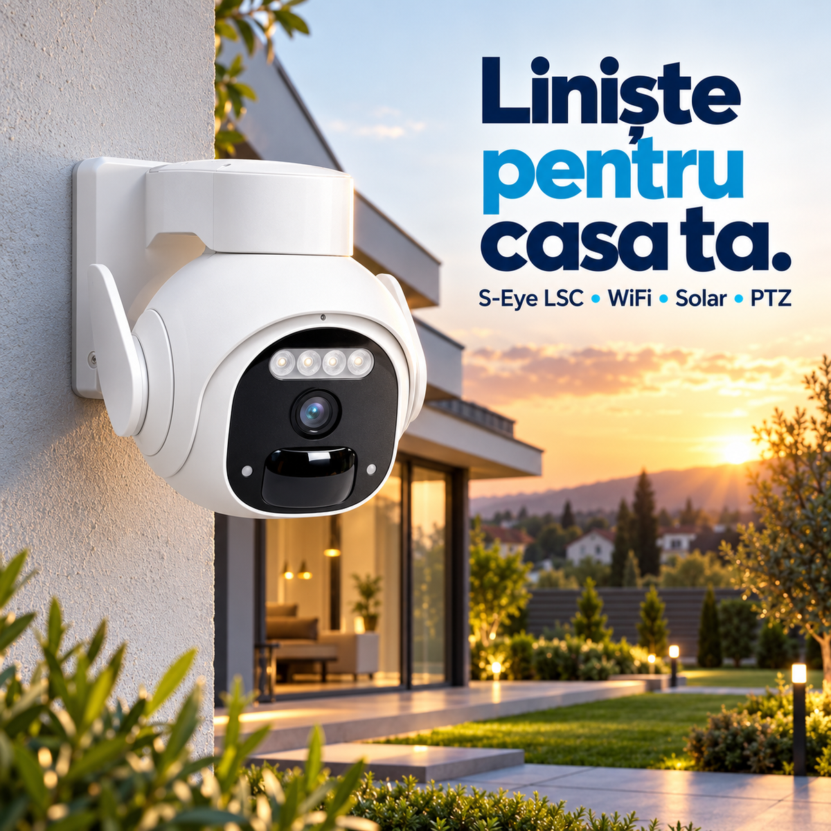 S-Eye LSC WiFi Solar PTZ – Imagine lifestyle
