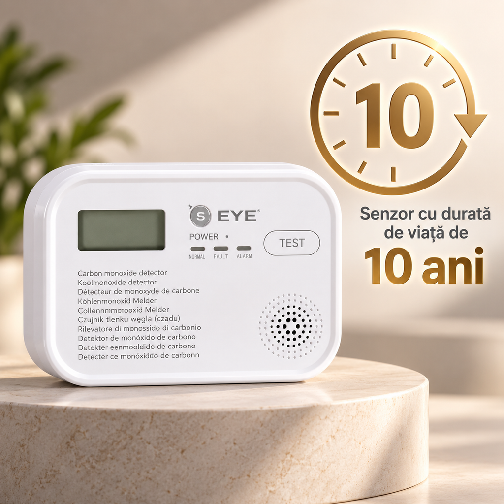 Detector monoxid de carbon S-Eye SafeGuard, sensor