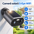 Cameră solară S-Eye WiFi 1080P, technicalproduct
